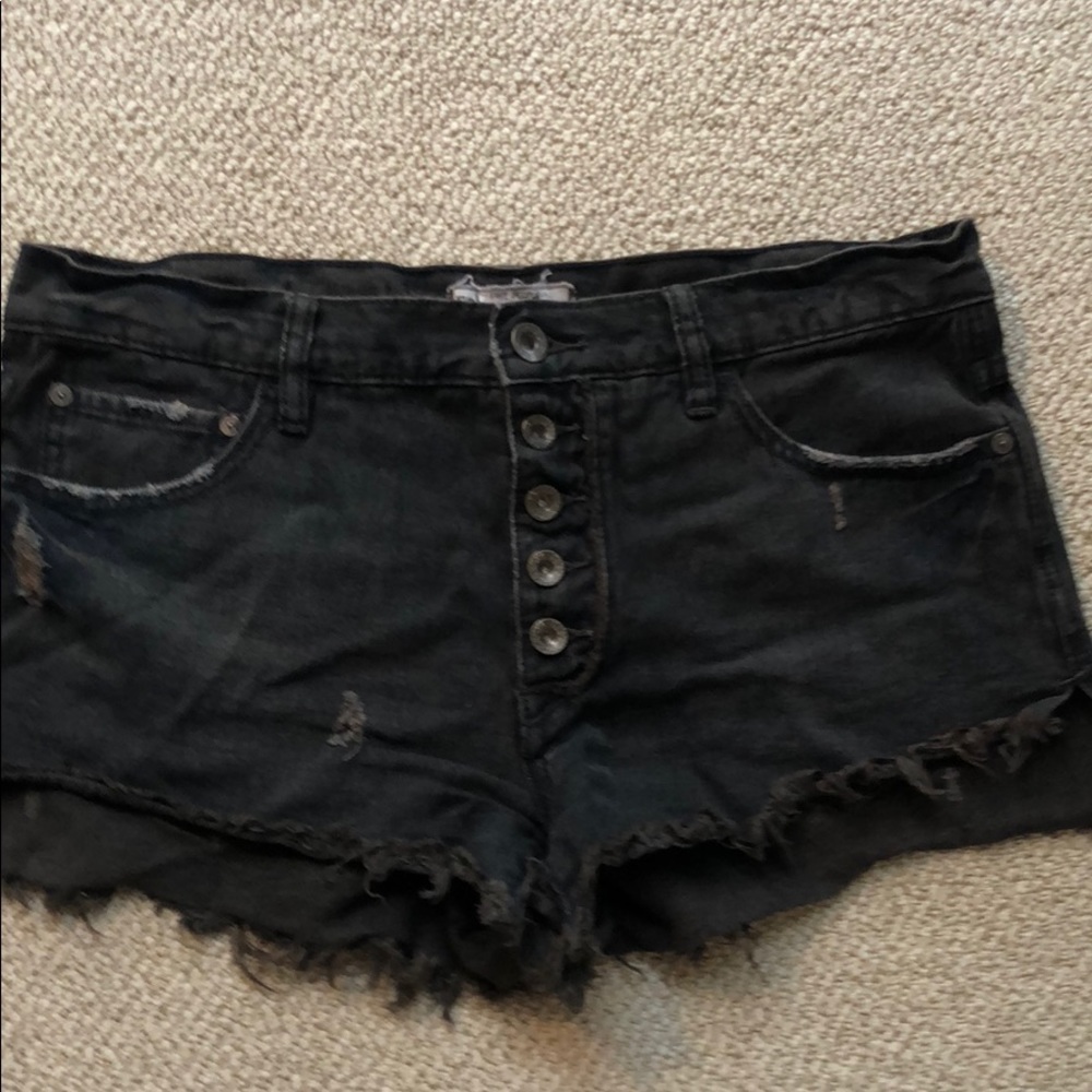 Black Free People shorts. Size 27